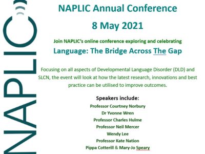 a poster for the NAPLIC conference 2021