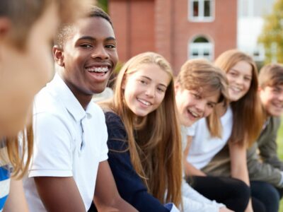 a group of young people