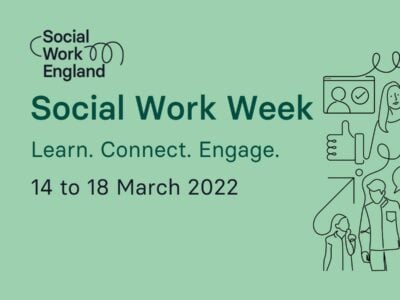 A poster for Social Work Week 2022